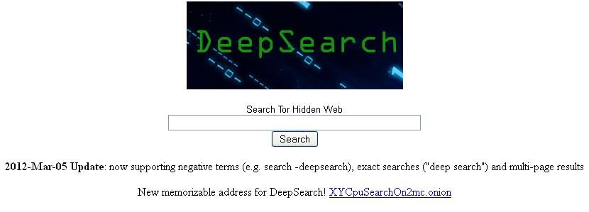 поисковики deep web